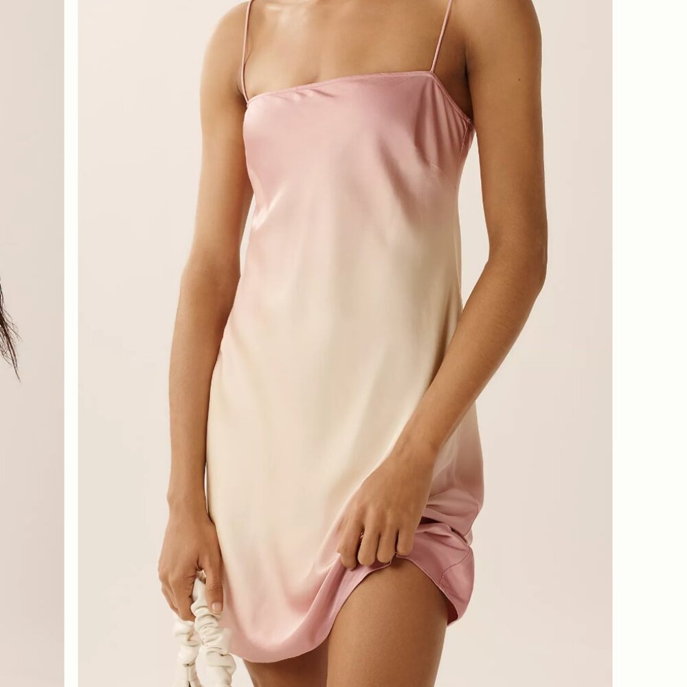 Brand New! Good American Satin Mini Dress